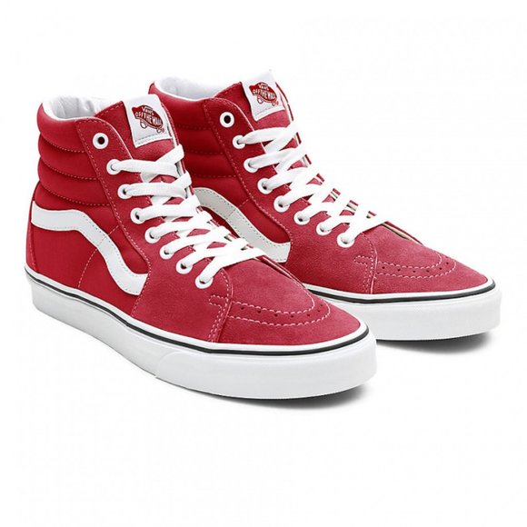 Vans sk8 hi rosse hotsell